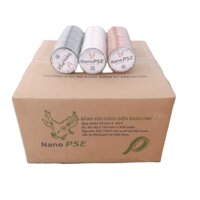 [Thùng 25 cây] Băng keo cách điện Đen - Trắng - Đỏ - Xanh lá, băng keo điện NANO PSE cách điện an toàn.