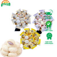 Thùng 2.5 ký Bánh Mochi Sữa Nhân Kem Vị Khoai Môn/Đậu Nành/Sầu Riêng