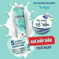 Thùng 28 gói sữa chua tổ Yến Nestlé Yogu 28x85ml