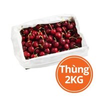 Thùng 2kg Cherry Úc size jumbo 32+