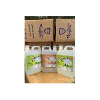 Thùng 3 can Nước Rửa chén bát Organic Tinh Chất Muối Biển1,8L Có Vòi Tiện Lợi,Nước Rửa Chén Hữu Cơ Chính Hãng