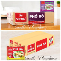 Thùng 30+2 gói phở bò/ phở gà Vifon 65g