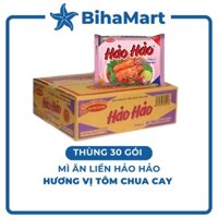 [THÙNG 30 GÓI] - ACECOOK - Hảo Hảo hương vị Tôm Chua Cay - Mì ăn liền Hảo Hảo Tôm Chua Cay (75g/gói)