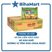 [THÙNG 30 GÓI] - ACECOOK - Mì Hảo Hảo hương vị mì xào Chua Ngọt - Mì ăn liền Hảo Hảo mì xào chua ngọt (Mì xào Hảo Hảo ch