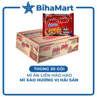 [THÙNG 30 GÓI]- ACECOOK - Mì Hảo Hảo hương vị mì xào hải sản- Mì ăn liền Hảo Hảo mì xào hải sản - Mì xào Hảo Hảo hải sản