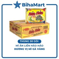 [THÙNG 30 GÓI] - ACECOOK - MÌ Hảo Hảo hương vị Mì Gà Vàng - Mì ăn liền Hảo Hảo gà vàng -(74g/gói) - Hảo Hảo vị gà