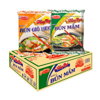 Thùng 30 gói bún giò heo/bún mắm Hằng Nga gói 75g