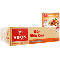 Thùng 30 gói  Bún riêu cua Vifon gói 80g
