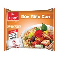 Thùng 30 gói BÚN RIÊU CUA VIFON 80GR
