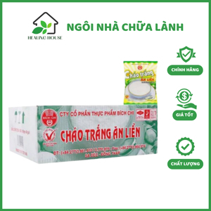 Thùng 30 gói cháo trắng Bích Chi 100g