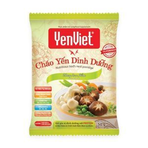 Thùng 30 gói cháo yến chay Yến Việt rau nấm 50g