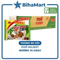 [THÙNG 30 GÓI]- COLUSA- Phở Miliket vị Chay, Phở Miliket chay, Miliket phở gói hương vị chay, Phở ăn liền chay (60g/gói)