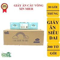 THÙNG 30 GÓI GIẤY ĂN GẤU TRÚC/ GIẤY CẦU VỒNG XIN MIER