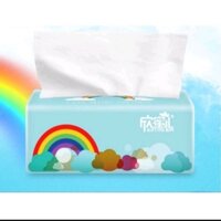 Thùng 30 gói giấy cầu vồng xinmier chính hãng nội địa nhập khẩu 3 lớp siêu dai mềm mịn
