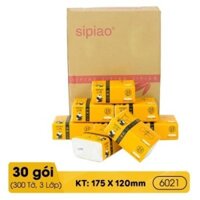 Thùng 30 gói giấy Sipiao 6021 ( giấy đủ)