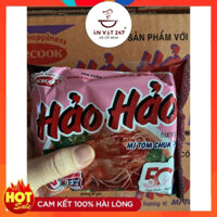 thùng 30 gói hảo hảo chua cay 75 gr. date mới