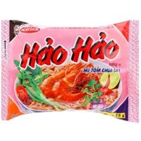 thùng 30 gói hảo hảo chua cay 75 gr. date mới