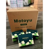 Thùng 30 gói khăn giấy đa năng Motoyu giấy ăn 3 lớp mềm mịn, siêu dai, tiện lợi, Không Chất Tẩy Trắng