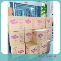 Thùng 30 gói khăn giấy vuông Emos
