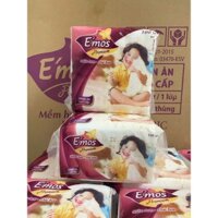 THÙNG 30 GÓI KHĂN VUÔNG EMOS 5,2KG KHỔ LỚN 33*33 SIÊU DAI GIÁ SỈ