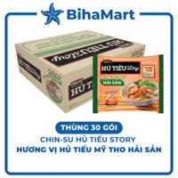 [THÙNG 30 GÓI] - MASAN - Chinsu Hủ tiếu Story vị hủ tiếu Mỹ Tho hải sản, Hủ tiếu Story, Hủ tiếu Story ăn liền (77g/gói)