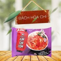 Thùng 30 gói Mì A-One kim chi tôm