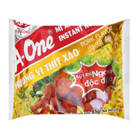 Thùng 30 Gói Mì A-One Thịt Xào 85g*30gói
