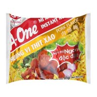 Thùng 30 gói - mì A-One thịt xào ( gói 85g)