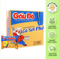 Thùng 30 Gói Mì Ăn Liền Gấu Đỏ Gà Sợi Phở 64G |Tiệm Ăn Vặt Đậu Đậu