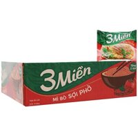 Thùng 30 gói mì bò sợi phở