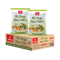 Thùng 30 gói Mì chay rau nấm Vifon - 65g/gói