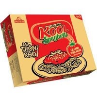 Thùng 30 Gói Mì Cung Đình Xốt Spaghetti 105g