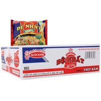 Thùng 30 Gói Mì Đệ Nhất Thịt Bằm.