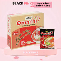 (Thùng 30 gói) Mì khoai tây Omachi xốt bò hầm gói 80g