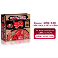 Thùng 30 gói mì KOKOMI đại 90Gram