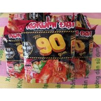 Thùng 30 gói mì kokomi đạt gói 90g vị tôm chua cay ( Tặng  Thên 3 gói trong thùng)
