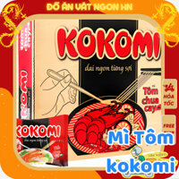 Thùng 30 gói mì KOKOMI mì tôm chua cay thơm ngon hấp dẫn đồ ăn vặt ngon hn