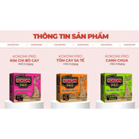 Thùng 30 gói  MÌ KOKOMI PRO TÔM CAY SA TẾ/ KIM CHI BÒ CAY/ CANH CHUA GÓI 75G