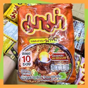 Thùng 30 gói mì Mama hương tôm sốt kem Tom Yum 55g