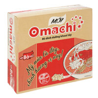 Thùng 30 gói mì Omachi BÒ (80g x 30 gói)