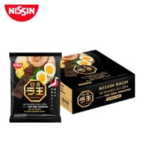 THÙNG 30 GÓI MÌ RAMEN HƯƠNG VỊ THỊT HẦM TONKOTSU NISSIN