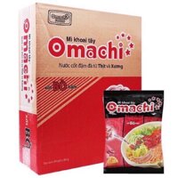 Thùng 30 Gói Mì Tôm Omachi Xốt Bò Hầm (30gói x 80g )