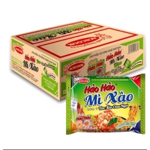 Thùng 30 gói mì xào Hảo Hảo tôm xào chua ngọt 75g