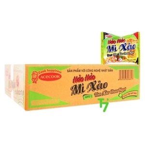 Thùng 30 gói mì xào Hảo Hảo tôm xào chua ngọt 75g