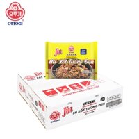 THÙNG 30 GÓI MÌ XỐT TƯƠNG ĐEN JIAJANG RAMEN JIN OTTOGI 75 GRAM