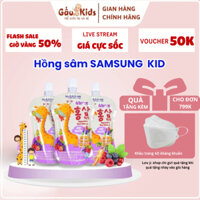 [Thùng 30 gói] Nước hồng sâm SAMSUNG KID hỗ trợ phát triển chiều cao, tăng đề kháng cho bé - GAUKIDS