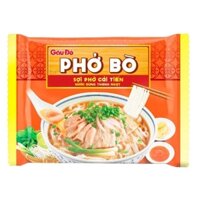 Thùng 30 gói Phở bò Gấu Đỏ gói 65g