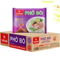 Thùng 30 Gói Phở Bò Vifon Gói 65g Chuẩn Vị Ngon