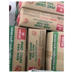 Thùng 30 gói phở chay rau nấm Vifon 65g