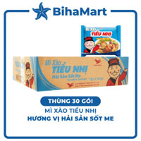 [THÙNG 30 GÓI] - UNI-PRESIDENT - Mì xào tiểu nhị Hải sản sốt me (72g/gói)- Mì xào hải sản Tiểu nhị, Mì hải sản xào gói